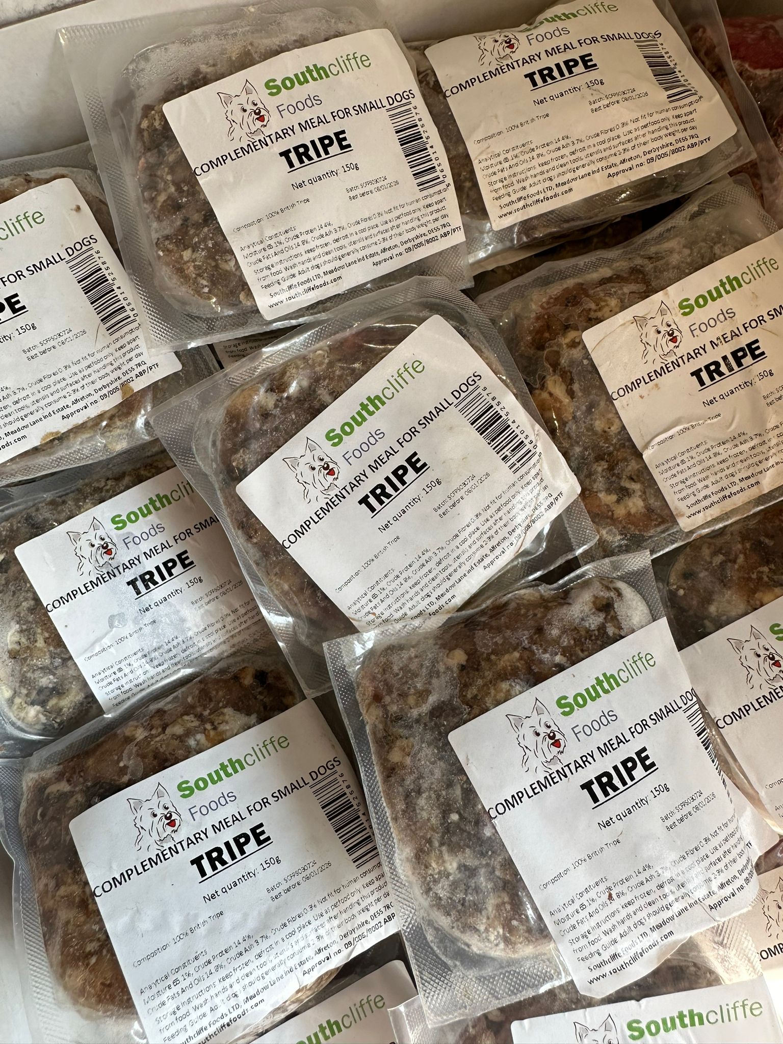 Southcliffe Complete Tripe Mince for Small Dogs