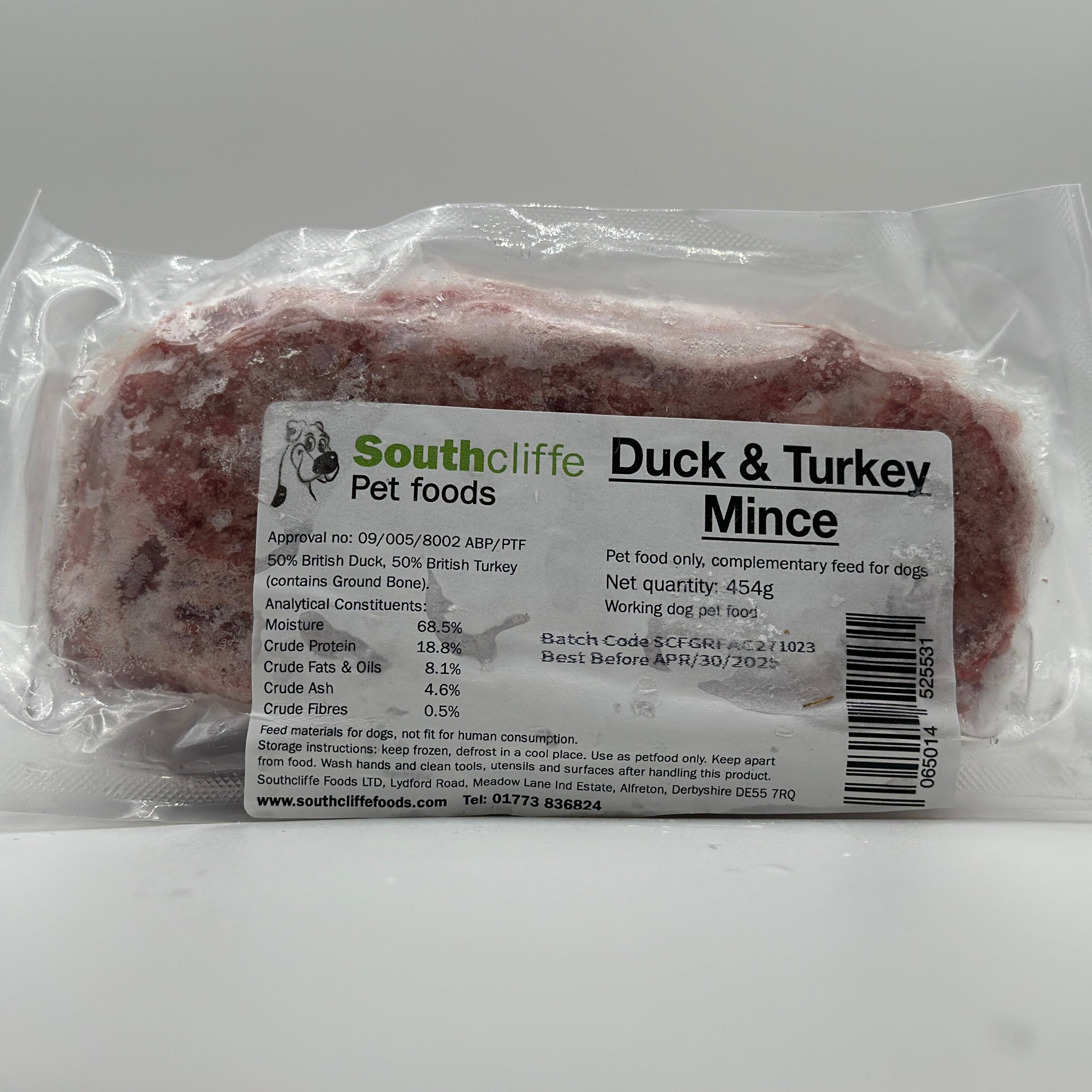 Duck & Turkey Mince