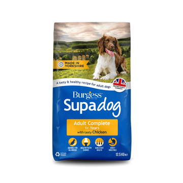 ***CLEARANCE*** Burgess Supadog Adult - Rich in British Chicken, Dry Dog Food (12.5kg)