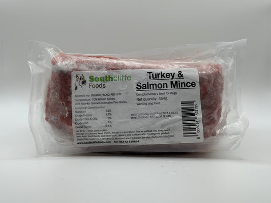 Turkey & Salmon Mince