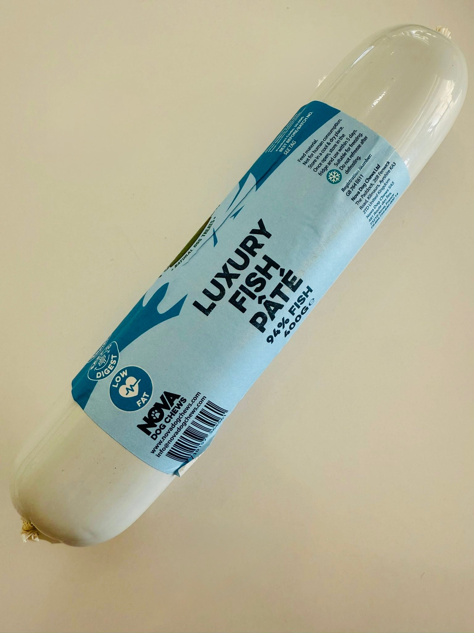 Luxury Fish Pâté 400g - Now Grain Free