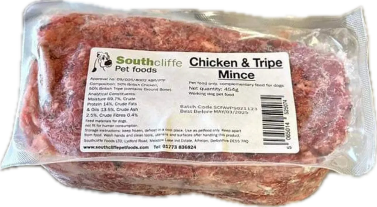 Southcliffe Chicken and Tripe Mince