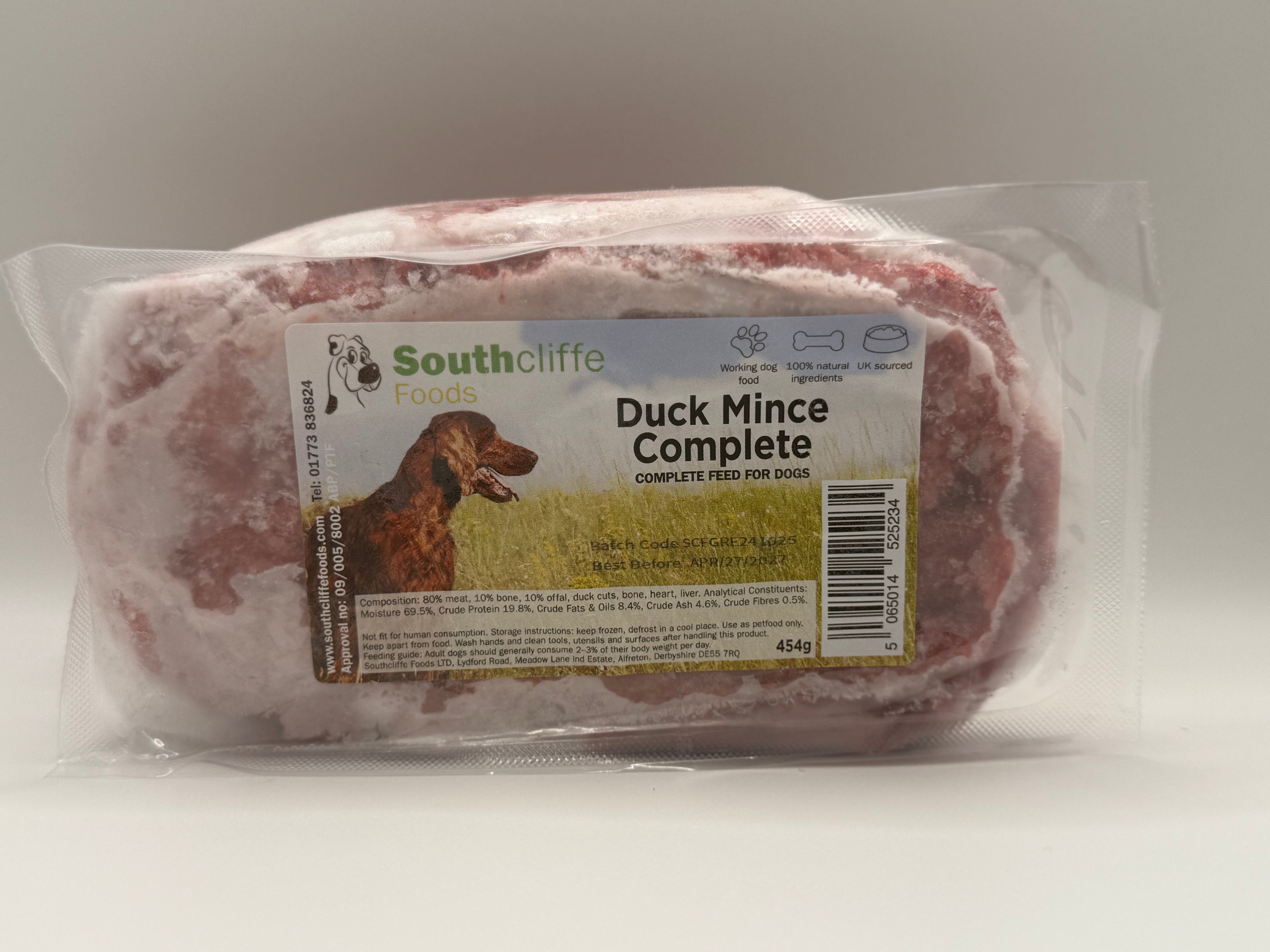 Southcliffe Duck Complete - 24 x 454g 80/10/10